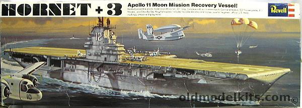 Revell 1/490 USS Hornet +3 Apollo 11 Recovery Vessel, H354 plastic model kit